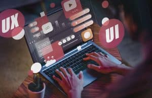 The USA’s UX Design Evolution: From Skeuomorphism to Neumorphism UI designing in the laptop