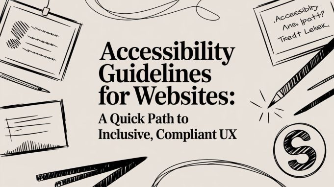 Accessibility guidelines for websites: A quick path to inclusive, compliant UX