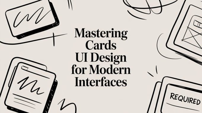 Mastering Cards UI Design for Modern Interfaces