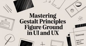 Mastering Gestalt Principles Figure Ground in UI and UX