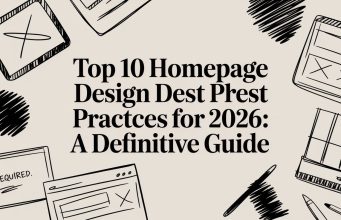 Top 10 Homepage Design Best Practices for 2026: A Definitive Guide