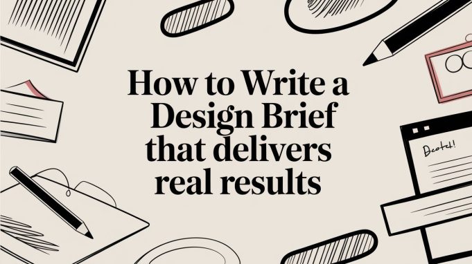 How to Write a Design Brief That Delivers Real Results