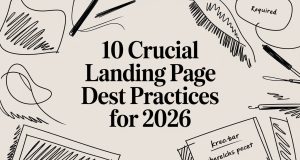 10 Crucial Landing Page Design Best Practices for 2026