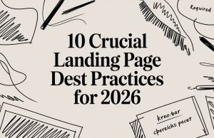 10 Crucial Landing Page Design Best Practices for 2026