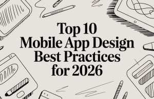 Top 10 Mobile App Design Best Practices for 2026