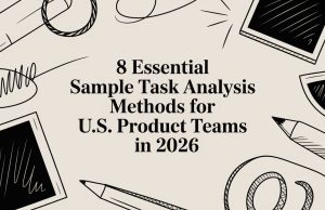 8 Essential Sample Task Analysis Methods for U.S. Product Teams in 2026