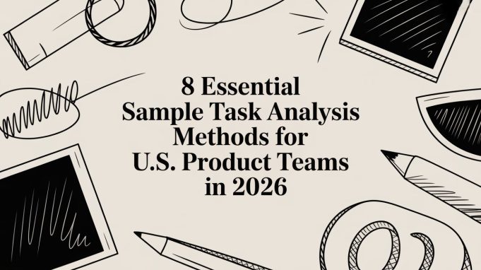 8 Essential Sample Task Analysis Methods for U.S. Product Teams in 2026