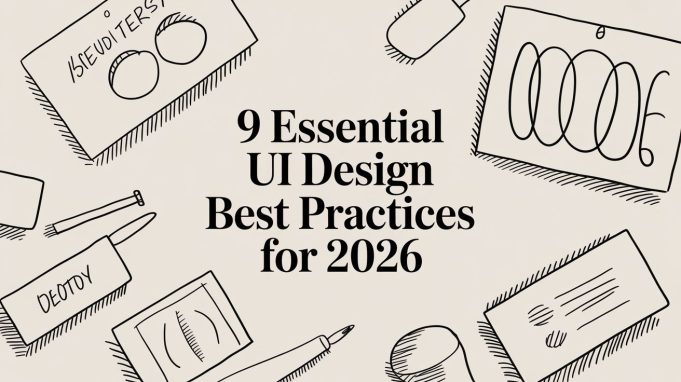9 Essential UI Design Best Practices for 2026