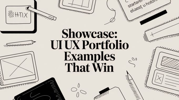 Showcase: ui ux portfolio examples that win