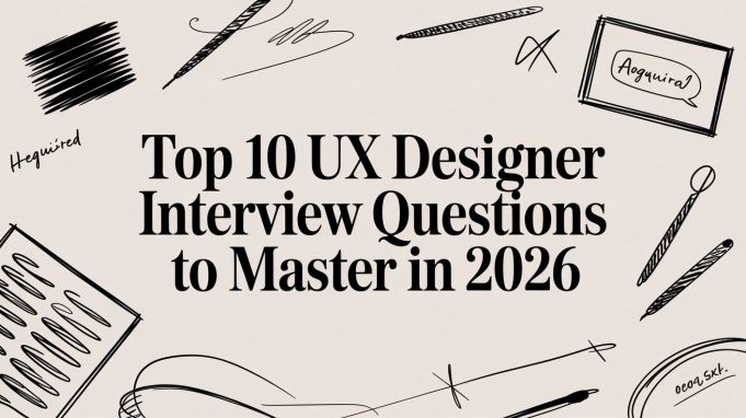 Top 10 UX Designer Interview Questions to Master in 2026