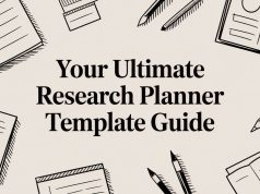 Your Ultimate Research Planner Template Guide