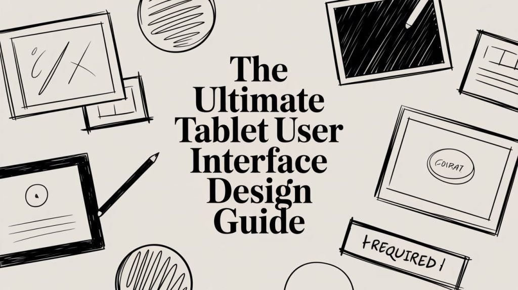 The Ultimate Tablet User Interface Design Guide