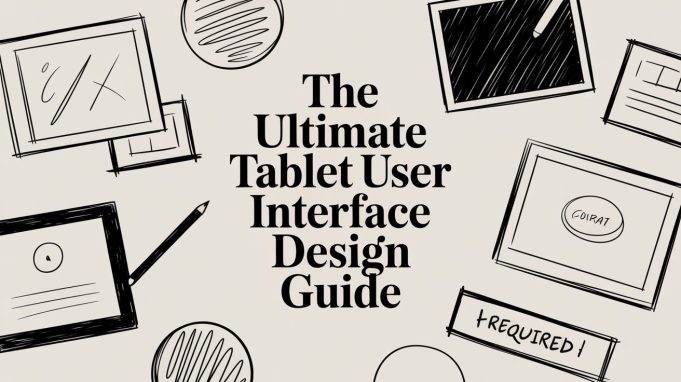 The Ultimate Tablet User Interface Design Guide