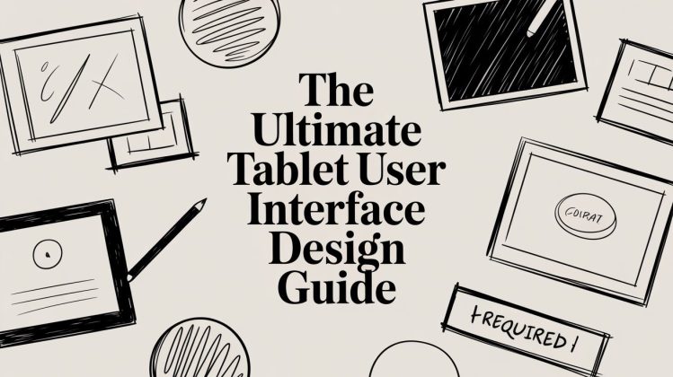 Tablet Structure Design The Ultimate Tablet User Interface Design Guide