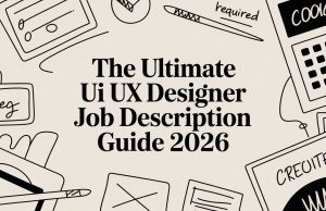 The Ultimate UI UX Designer Job Description Guide 2026
