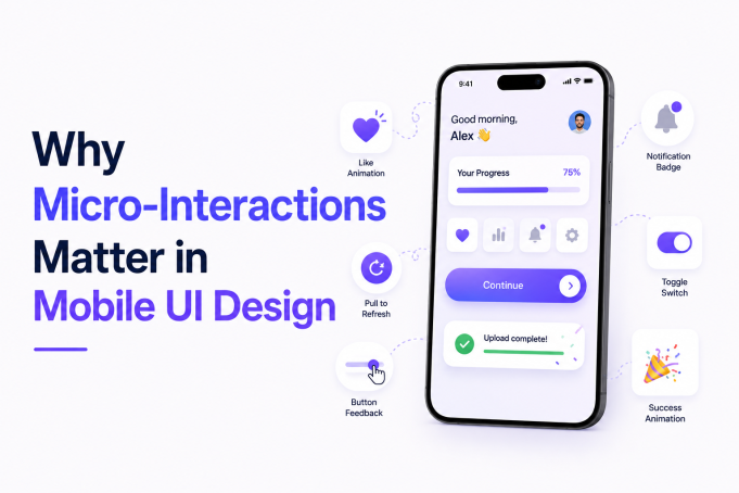 Why Micro Interactions Matter in Mobile UI Design