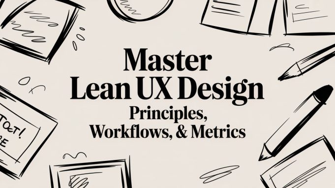 Master Lean UX Design: Principles, Workflows, & Metrics