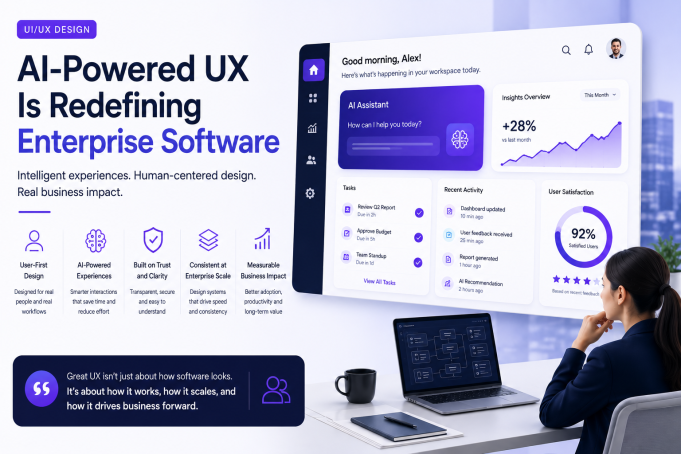 AI-Powered UX Is Redefining Enterprise Software: What Business Leaders Need to Know
