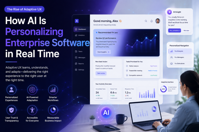 The Rise of Adaptive UX: How AI Is Personalizing Enterprise Software in Real Time
