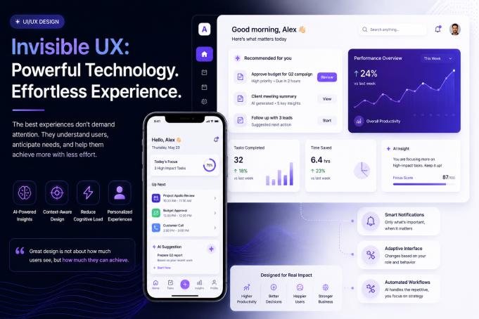 Invisible UX: Why the Best AI Experiences Feel Effortless