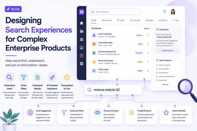 Designing Search Experiences for Complex Enterprise Products