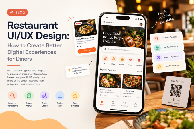 Restaurant UI/UX Design: How to Create Better Digital Experiences for Diners