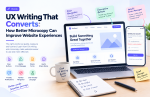 UX Writing That Converts: How Better Microcopy Can Improve Website Experiences
