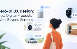 Zero-UI UX Design: How Digital Products Work Beyond Screens