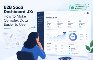 B2B SaaS Dashboard UX: How to Make Complex Data Easier to Use