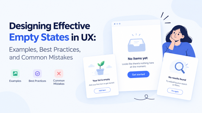 Designing Effective Empty States in UX: Examples, Best Practices, and Common Mistakes