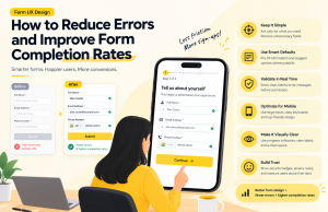 Form UX Design: How to Reduce Errors and Improve Form Completion Rates