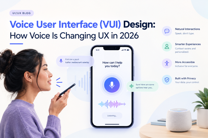 Voice User Interface (VUI) Design: How Voice Is Changing UX in 2026